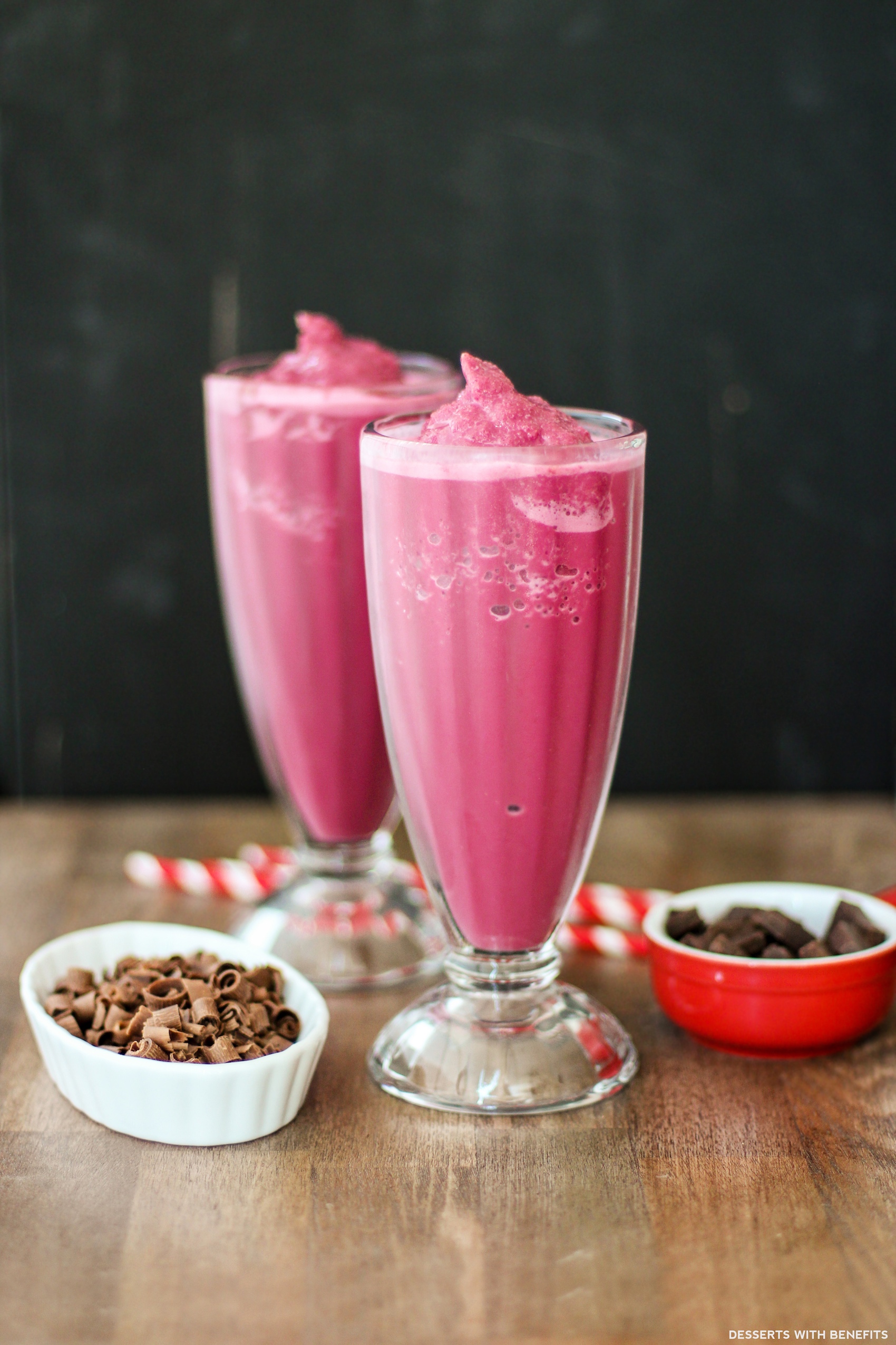 Healthy Red Velvet Milkshake Sugar Free High Protein