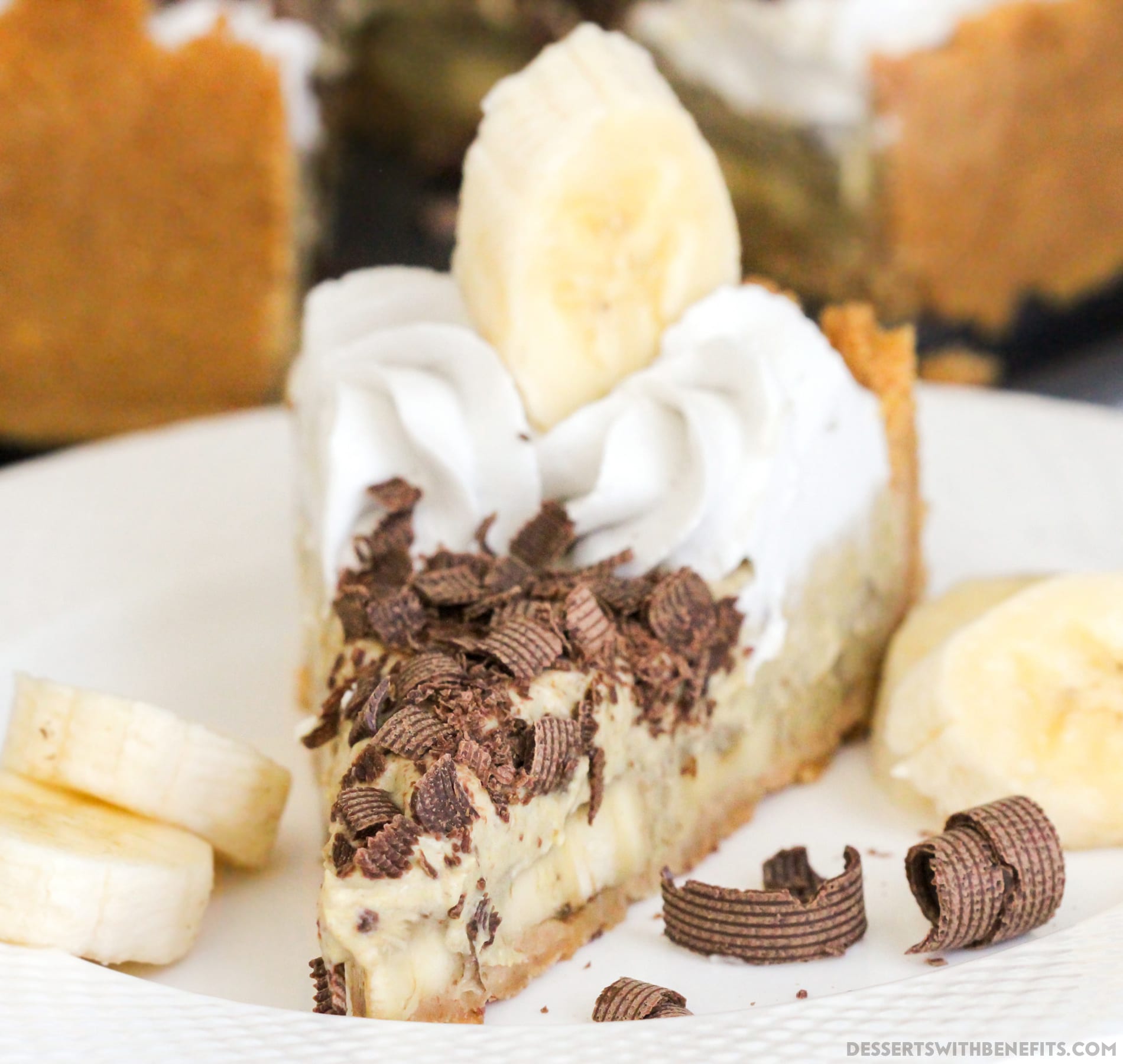 Healthy Banoffee Pie