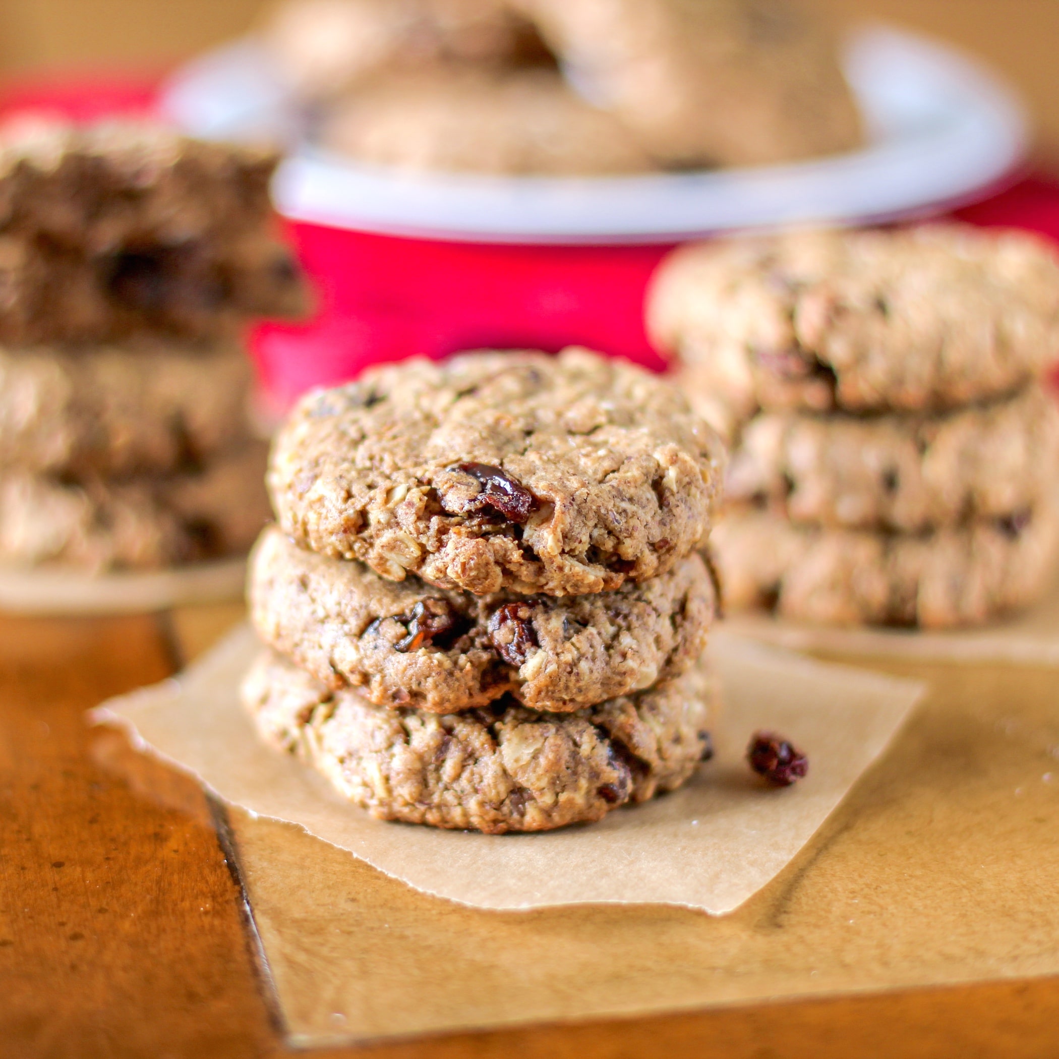 Healthy Oatmeal Raisin Cookies - Desserts With Benefits