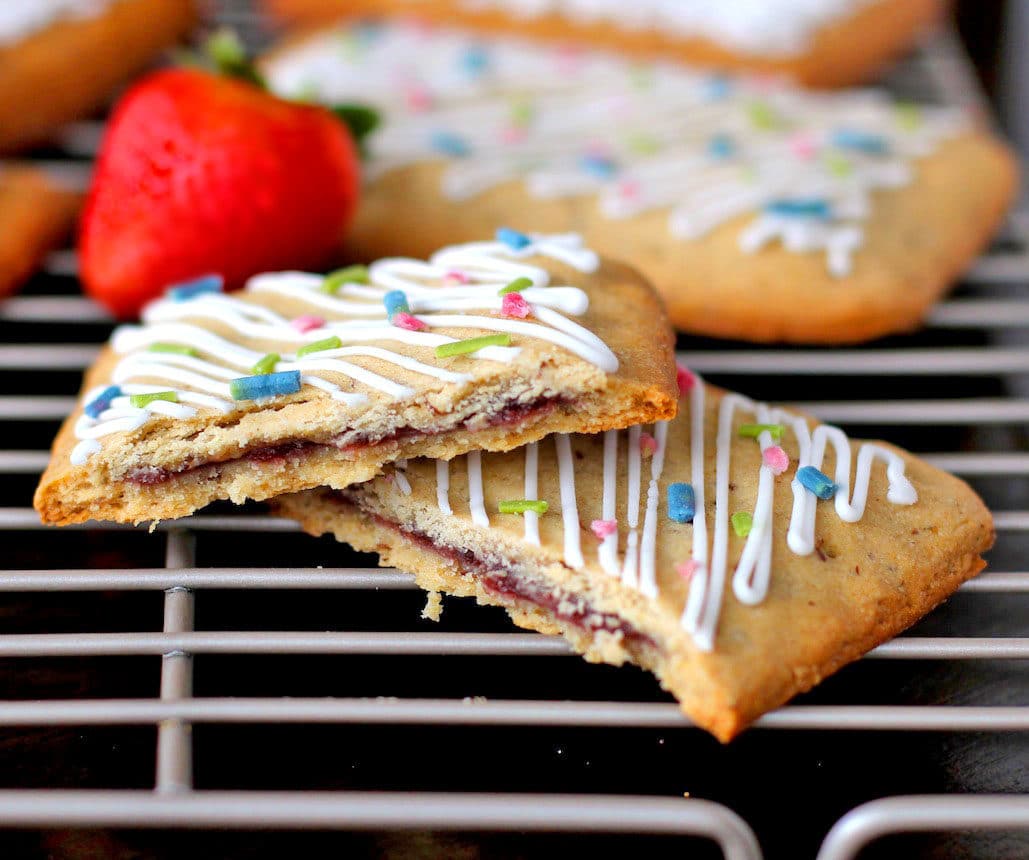 Healthy Homemade Pop Tarts Recipe | Gluten Free, Vegan