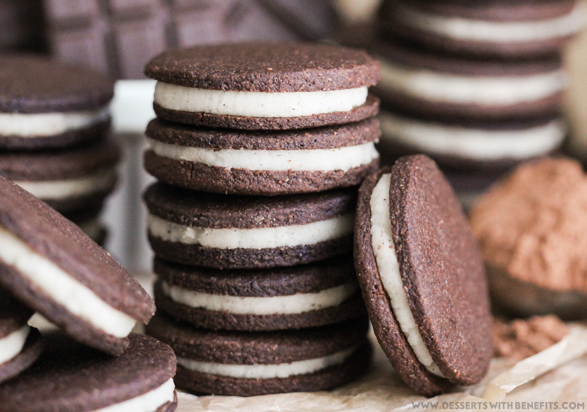 Homemade Oreos Recipe Sugar Free Gluten Free Dairy Free Vegan Oreos