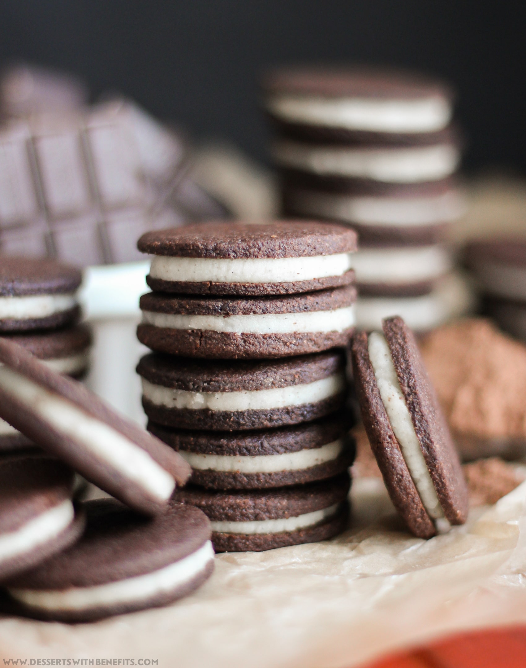 Healthy Homemade Oreos Recipe | Sugar Free, Gluten Free, Vegan Oreos