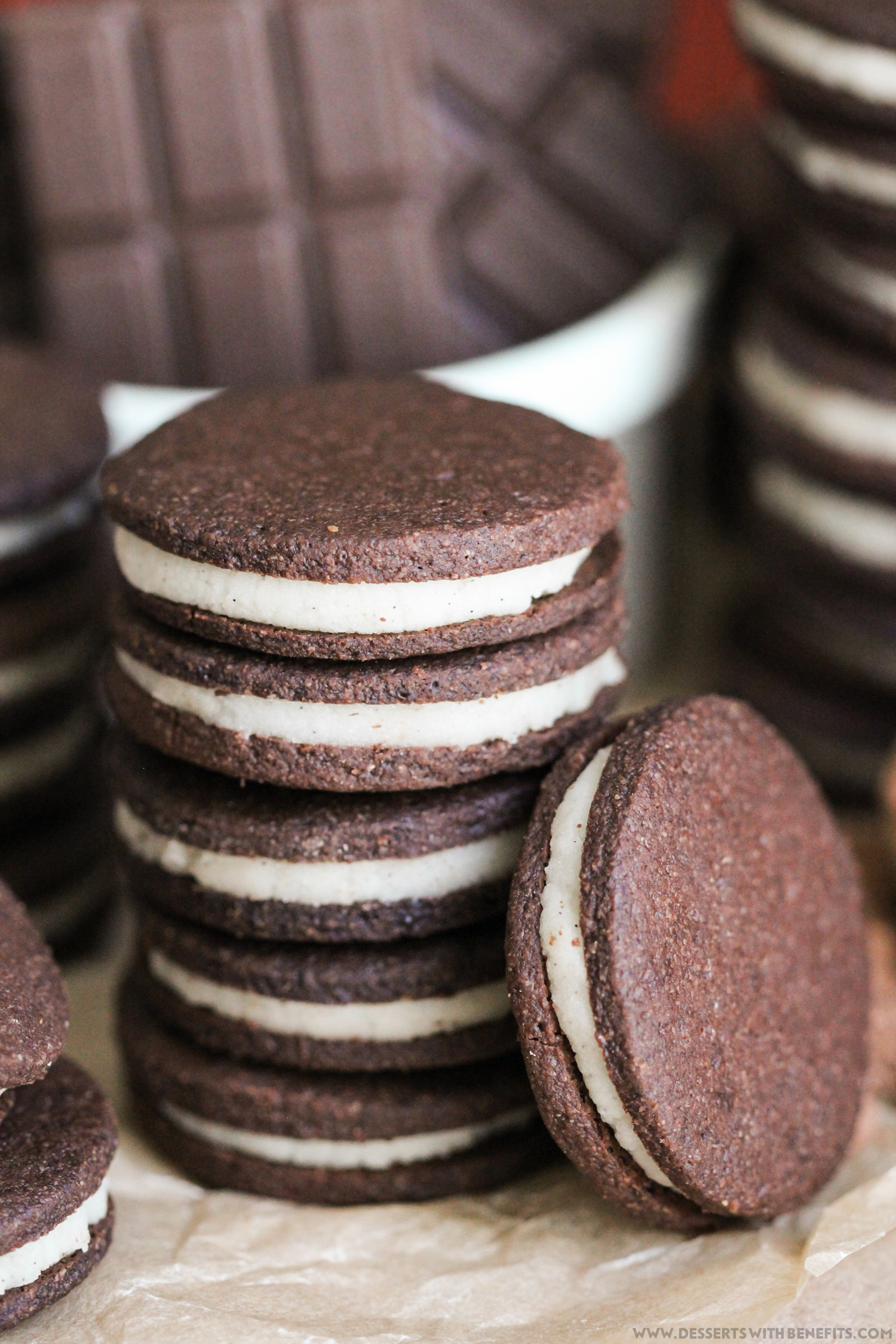 Healthy Homemade Oreos Recipe | Sugar Free, Gluten Free, Vegan Oreos