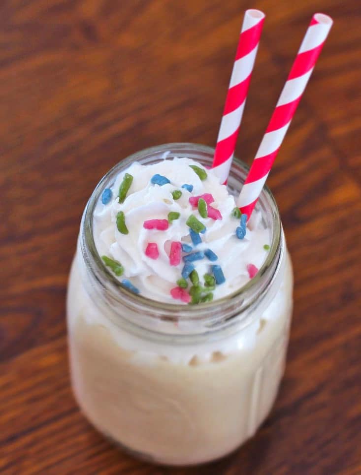 cake batter smoothie