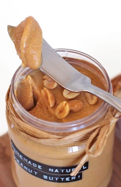 Homemade Peanut Butter - All the Healthy Things