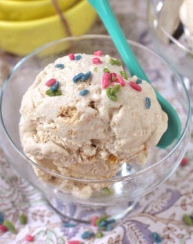 Funfetti Cake Frozen Yogurt