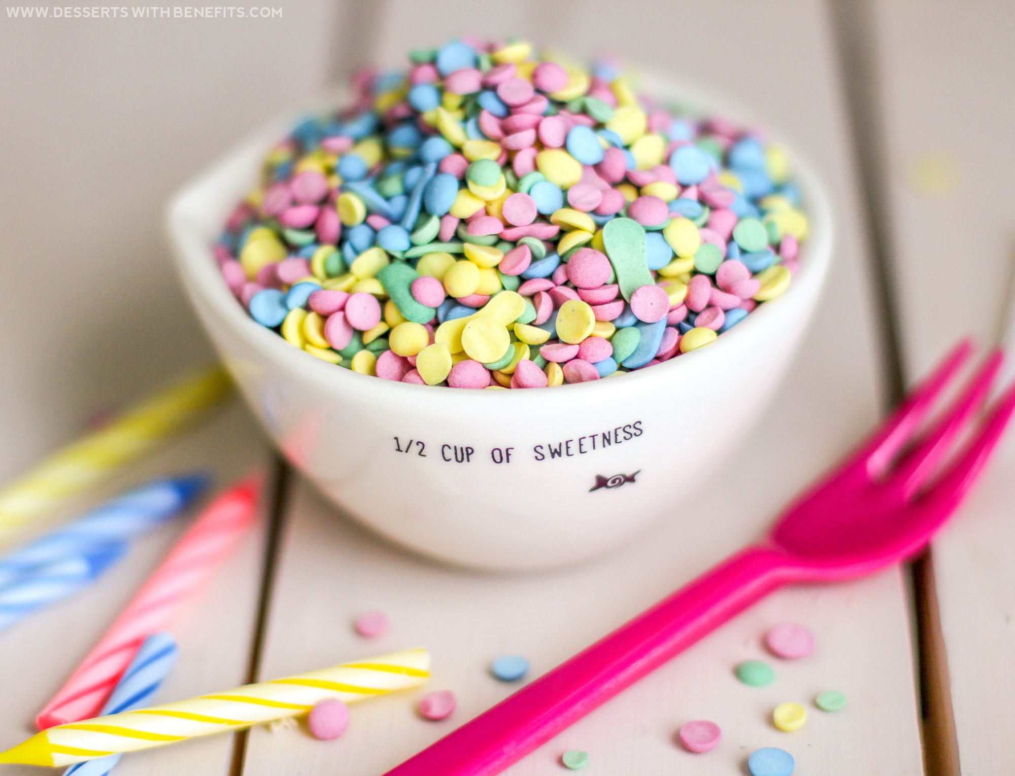 Fake Chocolate Sprinkles in Rainbow Color