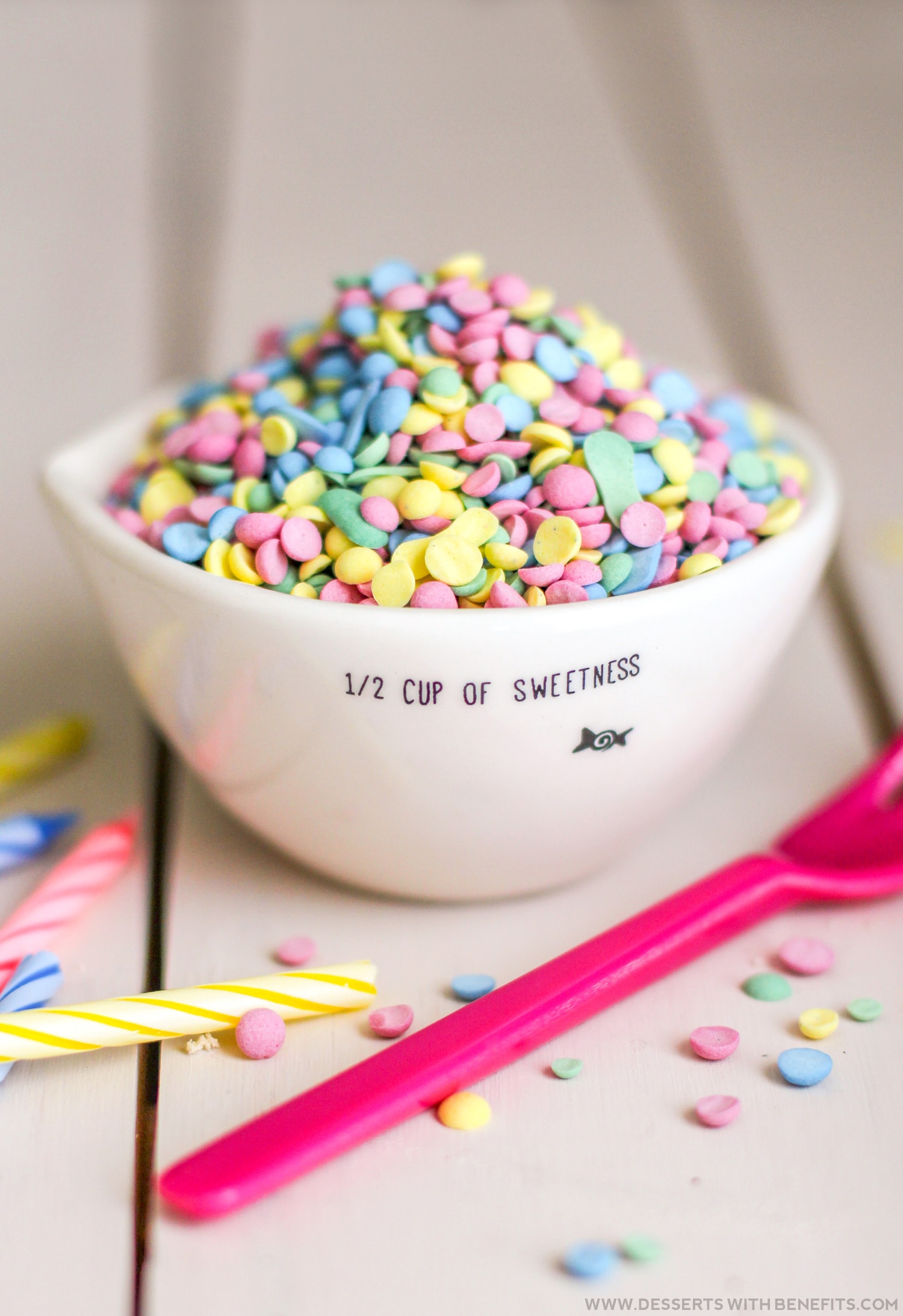 Healthy Homemade Rainbow Sprinkles and Confetti