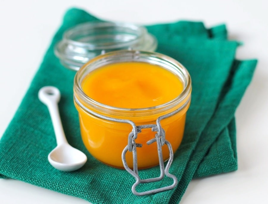 Healthy Homemade Peach Curd (sugar free, fat free, gluten free, dairy free, vegan, paleo)