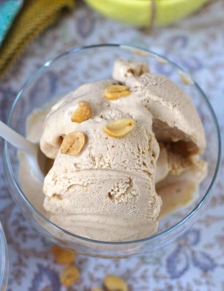 Healthy Peanut Butter Frozen Yogurt Recipe