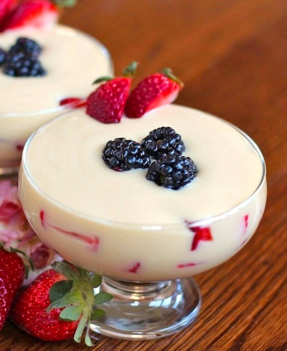 Healthy Homemade Vanilla Pudding | sugar free, low carb ...