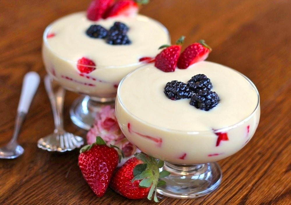 Healthy Homemade Vanilla Pudding | sugar free, low carb ...