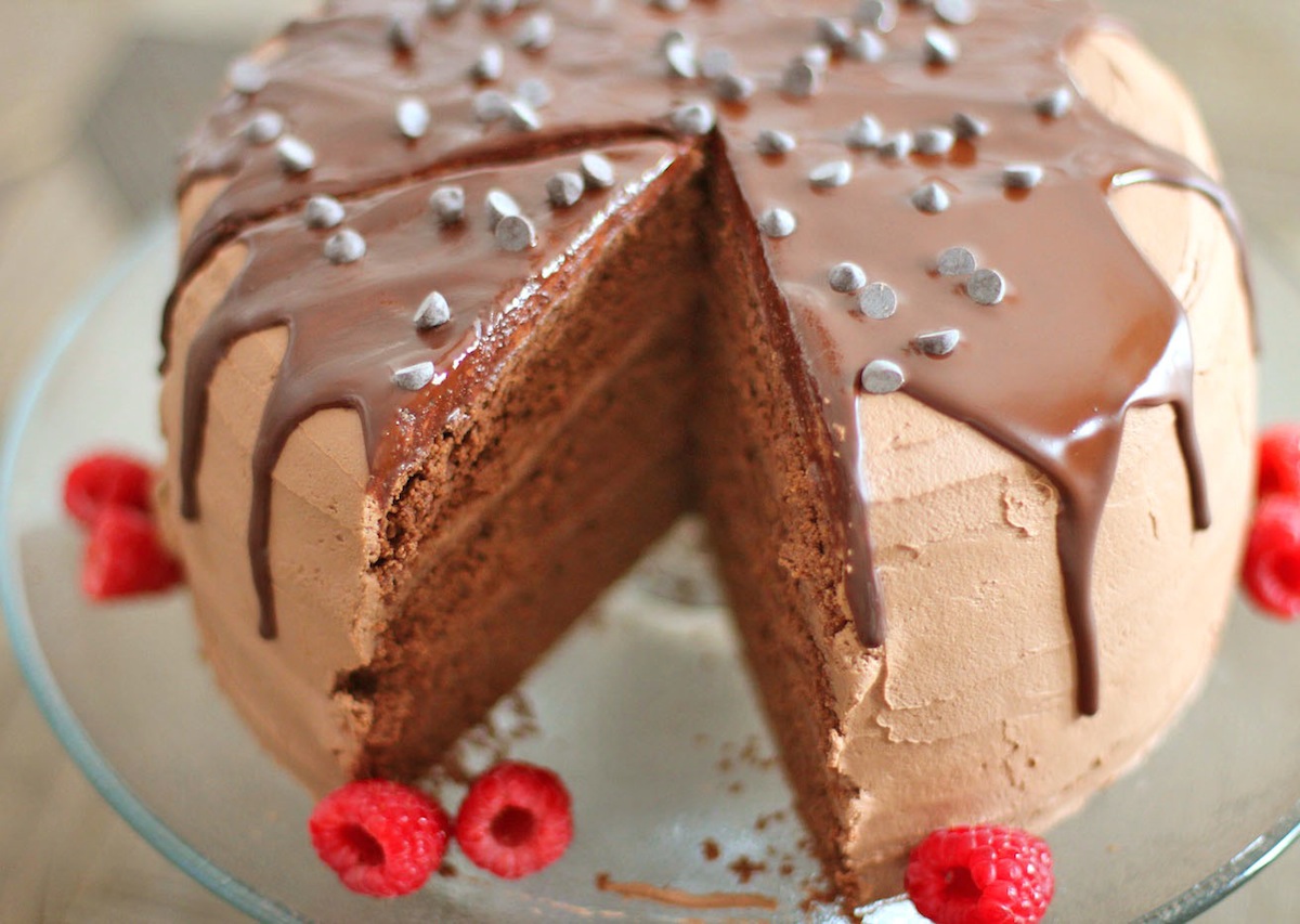 Healthy Chocolate Therapy Cake (Gluten Free) | Desserts ...