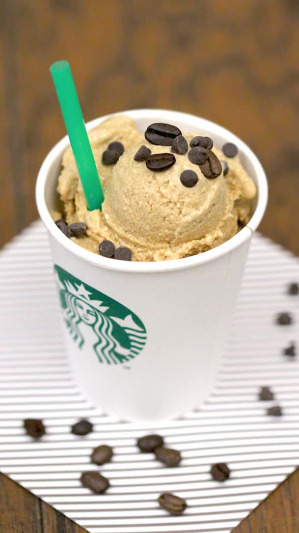 Healthy Iced Coffee Ice Cream - The Desserts With Benefits Blog