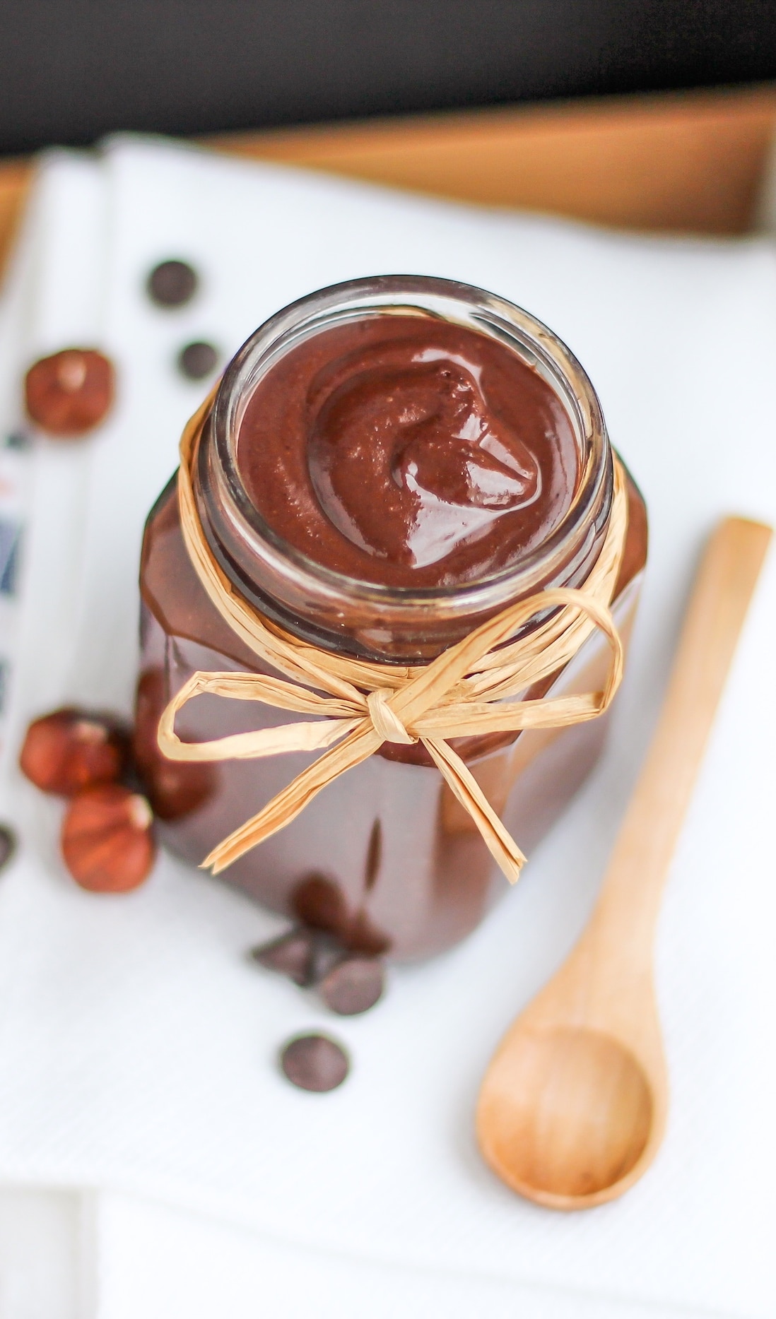 Nutty Velvet Spread (Healthy Homemade Nutella) - From the Naughty or Nice Cookbook, by the Desserts With Benefits Blog