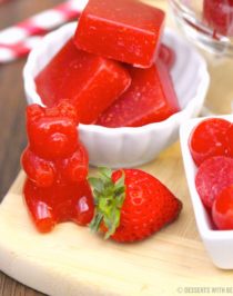 Homemade Fruit Snacks {Jello or Juice} 