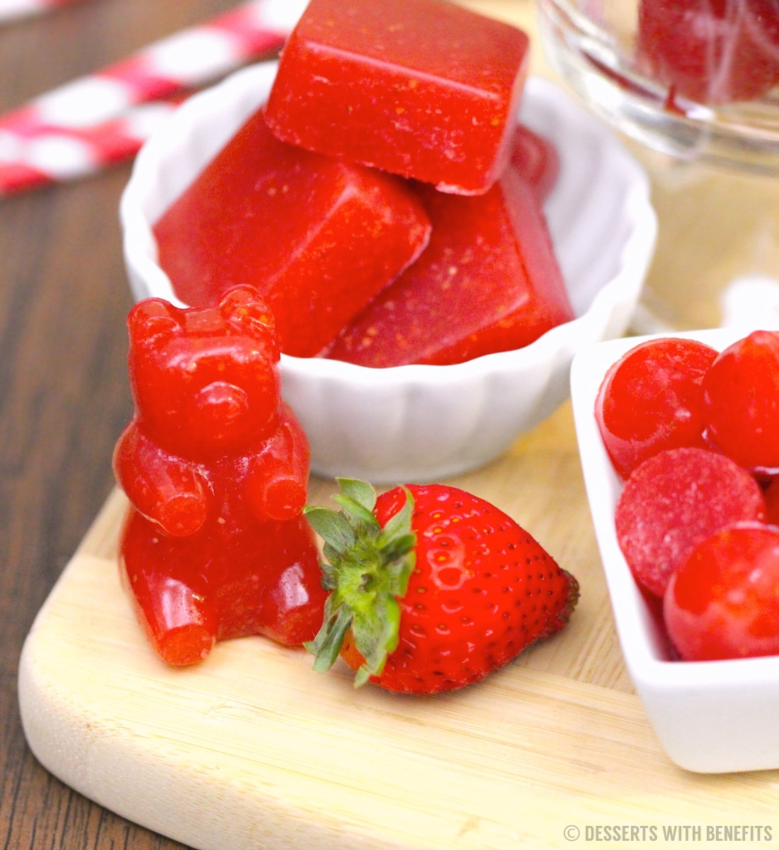 Healthy Fruit Snacks Recipe | Sugar Free Strawberry Fruit Snacks