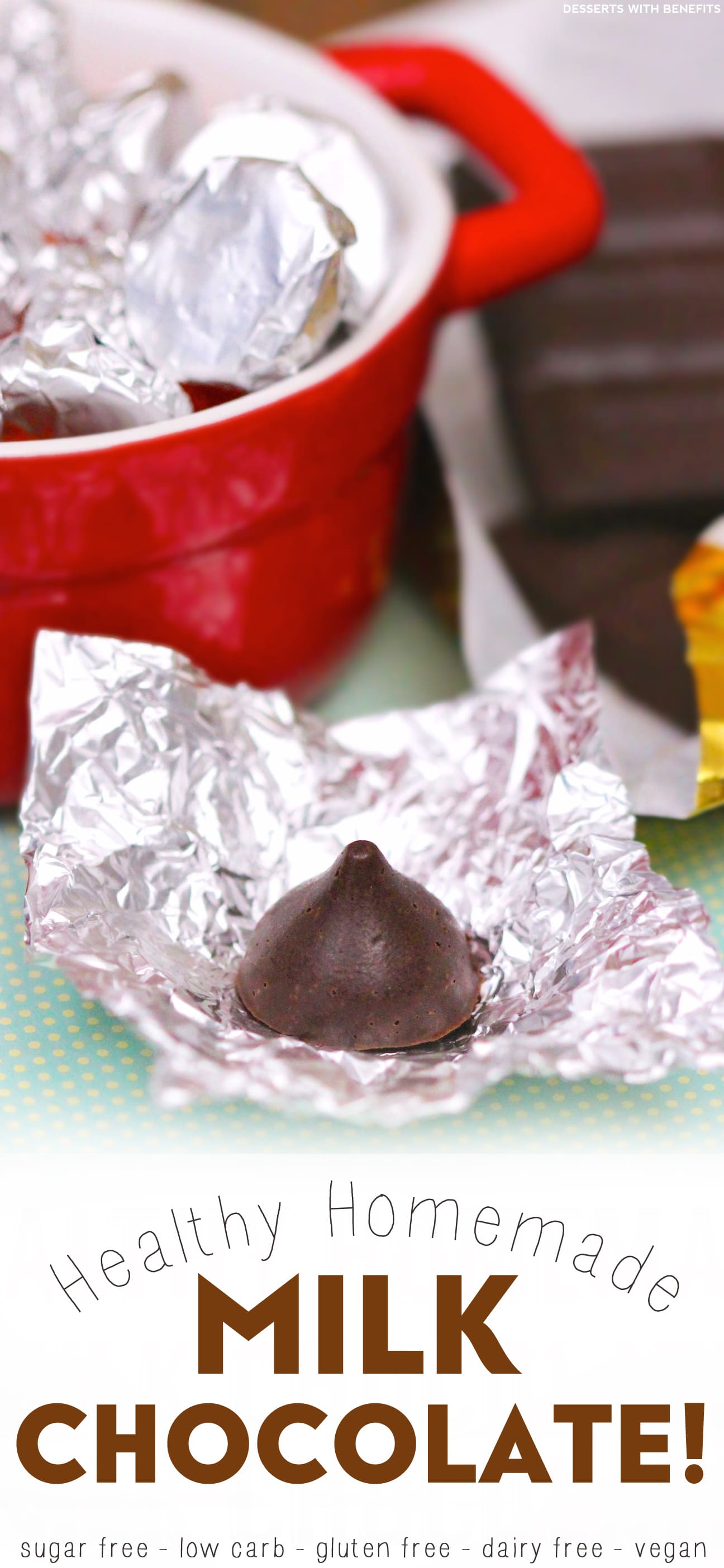 DIY Chocolate Kisses - Eating Gluten and Dairy Free