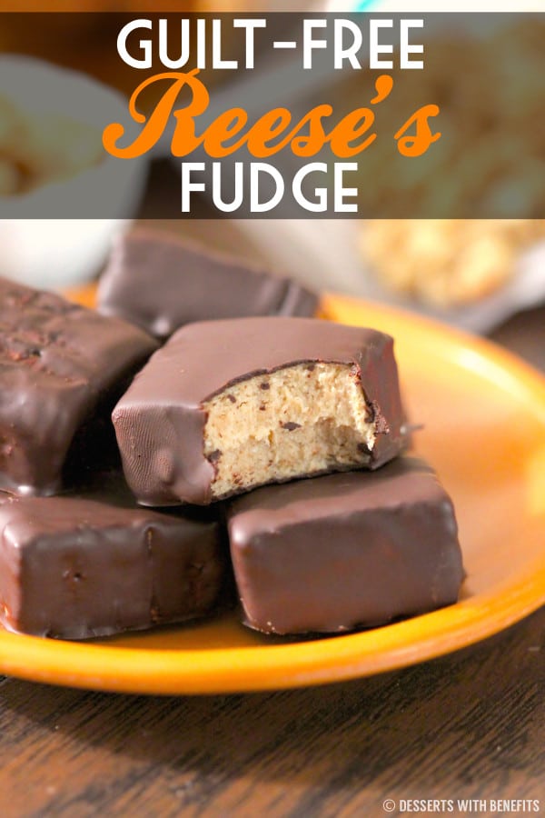 Healthy Reese's Fudge Recipe | High Protein, Low Sugar, Low Fat