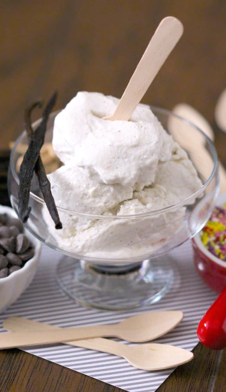 Healthy Vanilla Bean Ice Cream – The Desserts With Benefits Blog