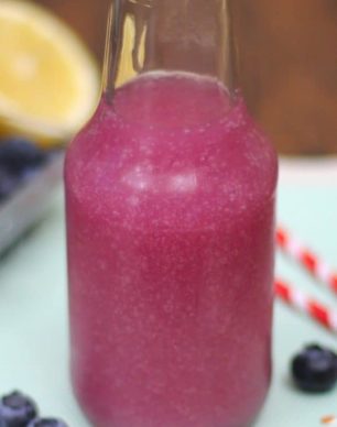 Healthy Homemade Blueberry Syrup (sugar free) - Healthy Dessert Recipes at Desserts with Benefits