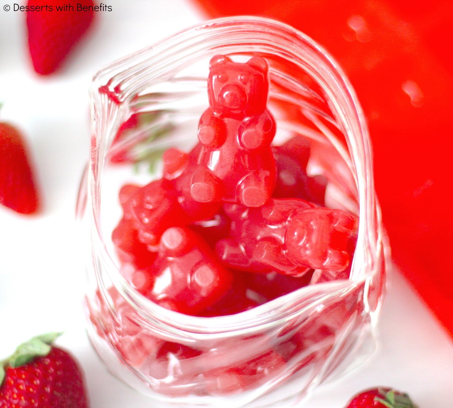 Healthy Homemade Gummy Bear Recipe (Just 2 Ingredients!)