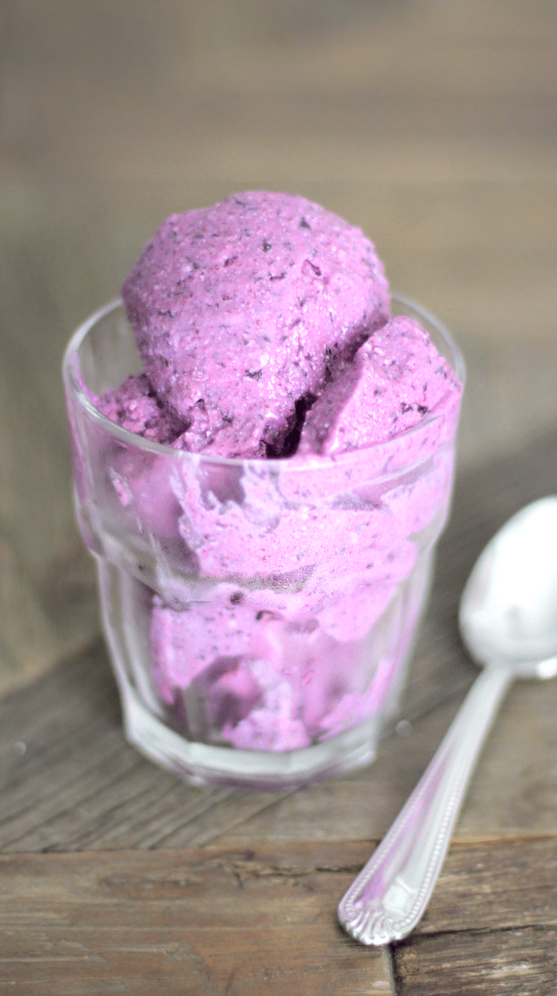 Blueberry Ice Cream – Healthy Dessert Recipes at The Desserts With Benefits Blog