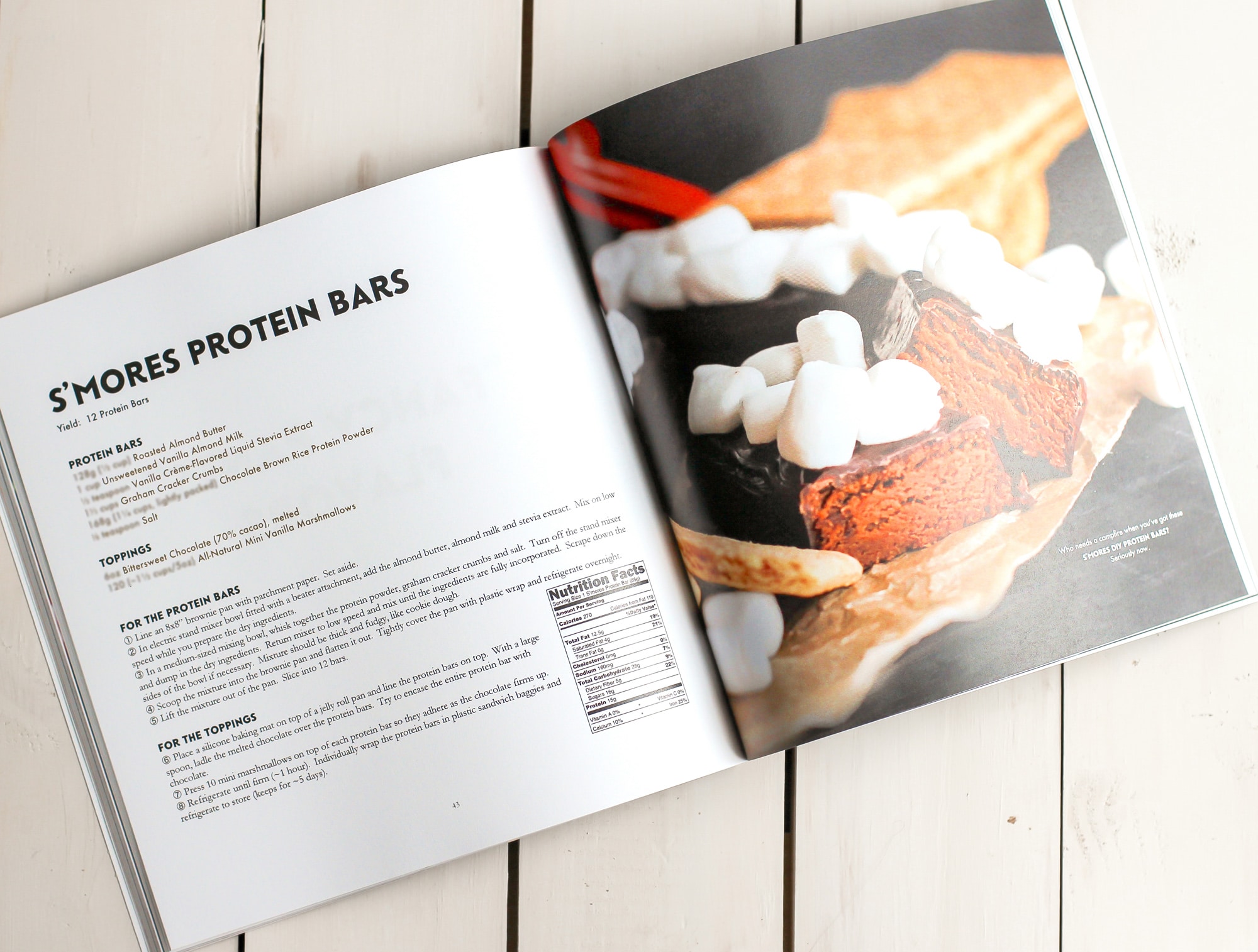 The DIY Protein Bars Cookbook is a collection of 48 easy, healthy, no-bake treats that just happen to be packed with protein! Authored by Jessica Stier of the Desserts with Benefits Blog