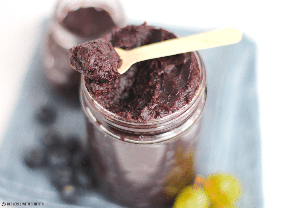 This 3-Ingredient Healthy Homemade Fruit Paste is the perfect replacement for jam or jelly. Plus, it's refined sugar free, fat free, gluten free, and vegan!