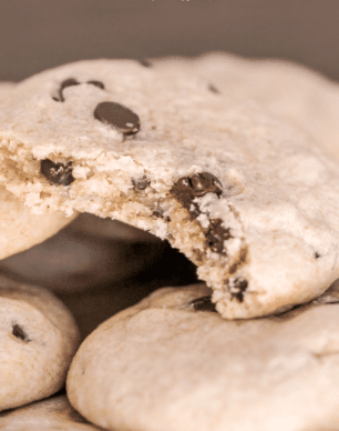 Chocolate Chip Cookies (sugar free, gluten free, dairy free, vegan) from the Naughty or Nice Cookbook: The ULTIMATE Healthy Dessert Cookbook – Jessica Stier of Desserts with Benefits