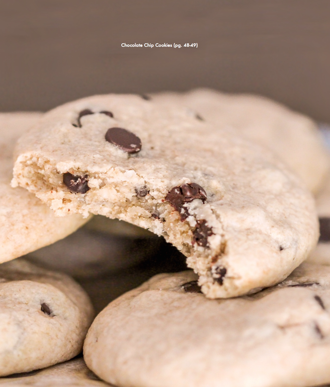 Healthy Chewy Chocolate Chip Cookies recipe (refined sugar free, gluten free, dairy free, vegan) - Healthy Dessert Recipes at Desserts with Benefits