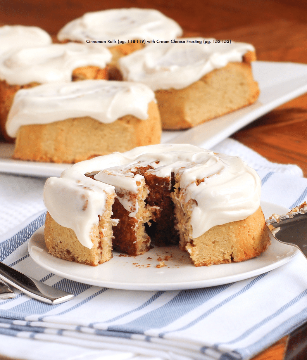 MAGIC -- that's what these Healthy Cinnamon Rolls are!  These pillowy treats are sweet, buttery and tender, you'd never know they're all natural, refined sugar free, low carb, reduced fat, high fiber, high protein and gluten free! These gluten free cinnamon rolls are one helluva baking miracle.