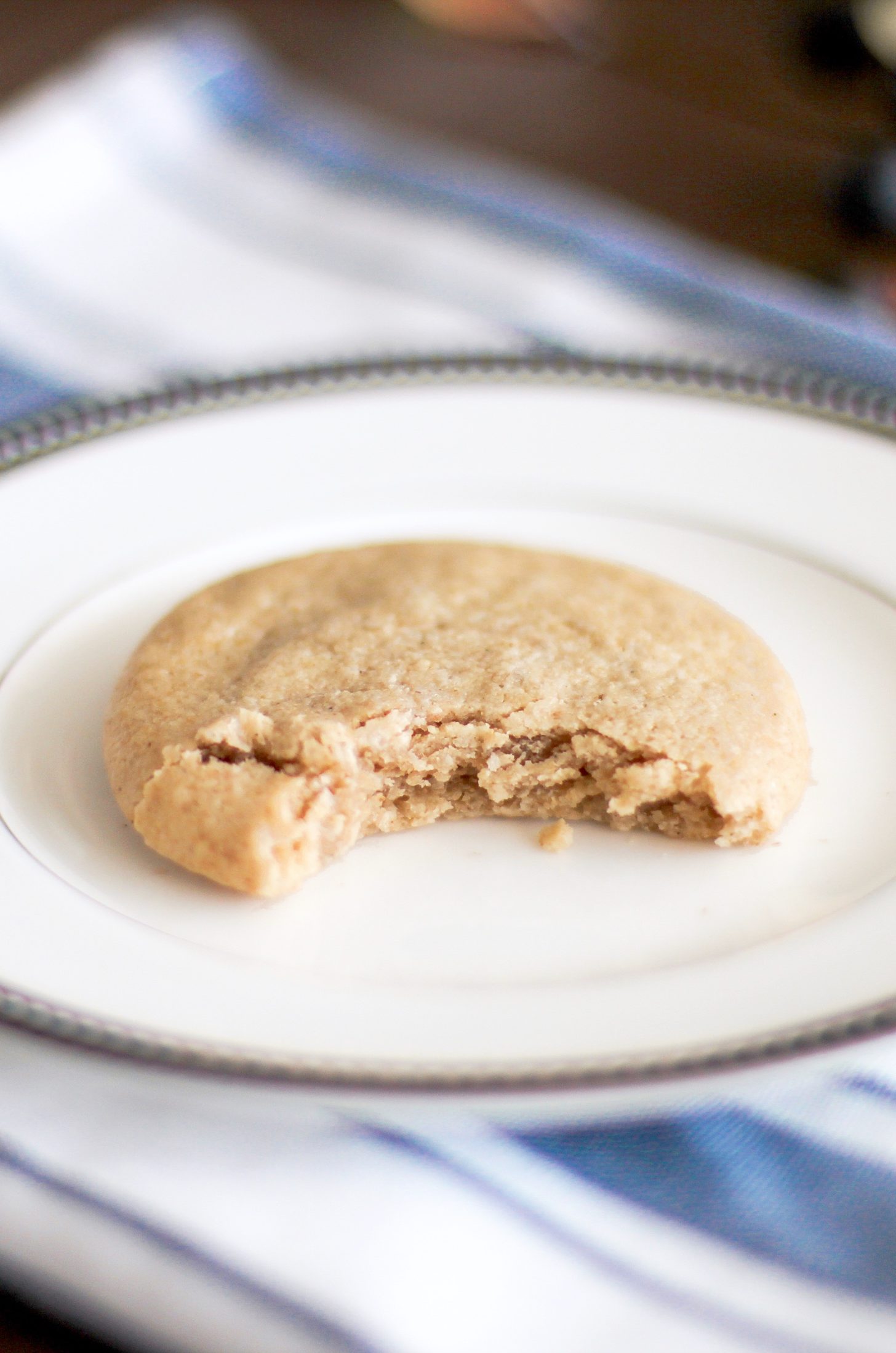 These Healthy Soft Sugar Cookies are secretly guilt-free! You'd never know they're sugar free, gluten free, whole grain, eggless, dairy free, and vegan.