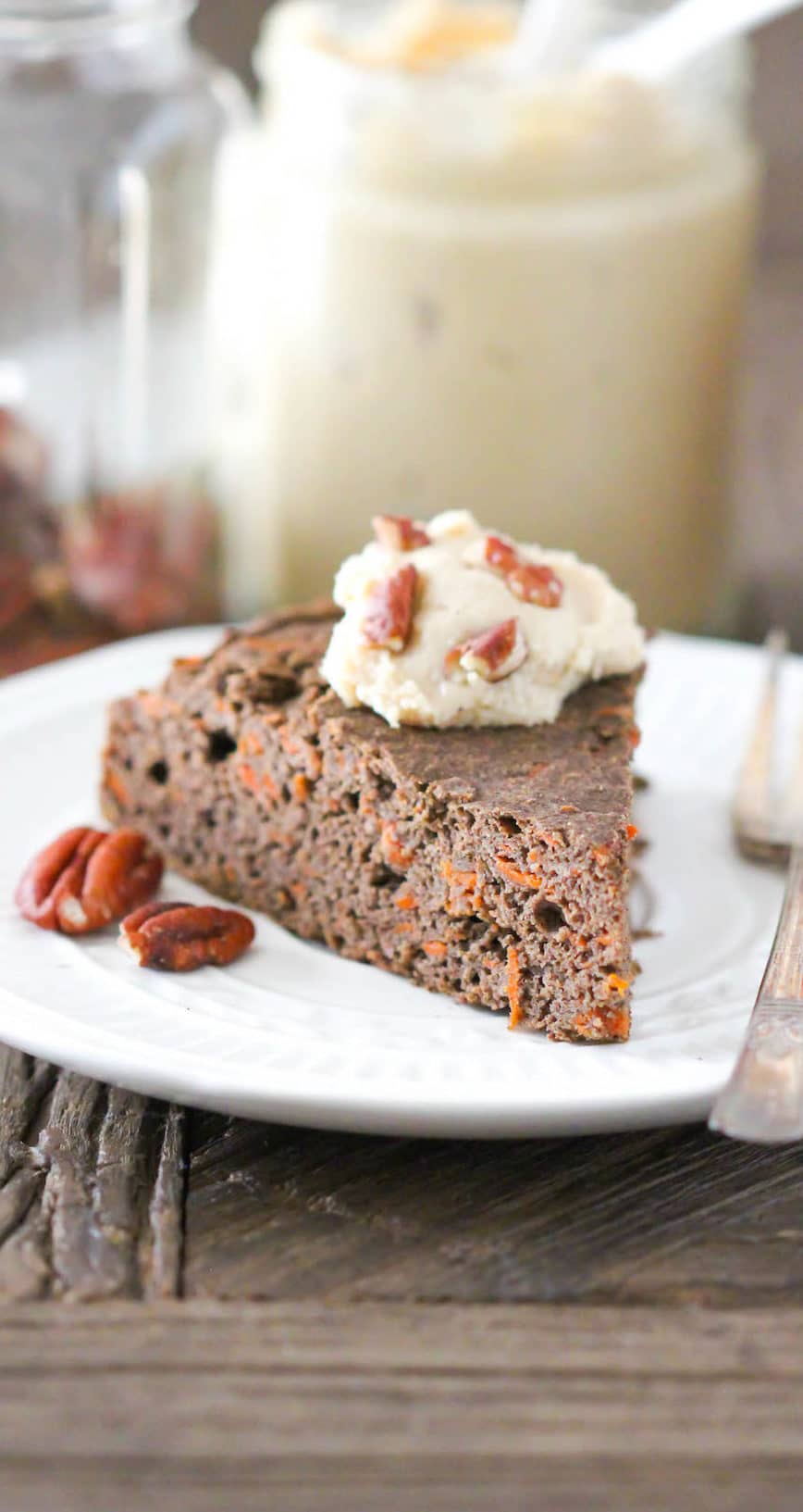Healthy Buckwheat Carrot Cake (gluten free, vegan) - Healthy Dessert Recipes at Desserts with Benefits