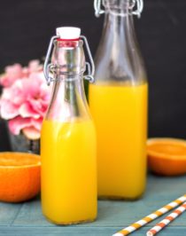 Healthy Homemade Orange Syrup (refined sugar free, low carb, low calorie) - Healthy Dessert Recipes at Desserts with Benefits