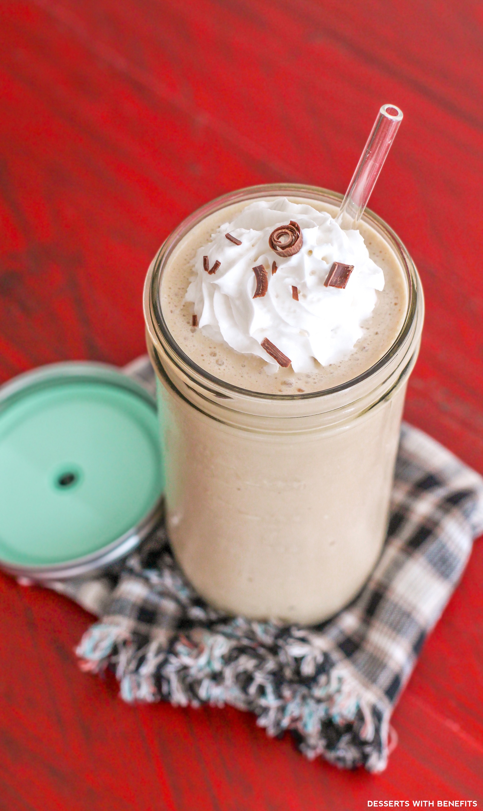 Healthy Iced Coffee Milkshake Recipe | Sugar Free, Low Fat, High Protein