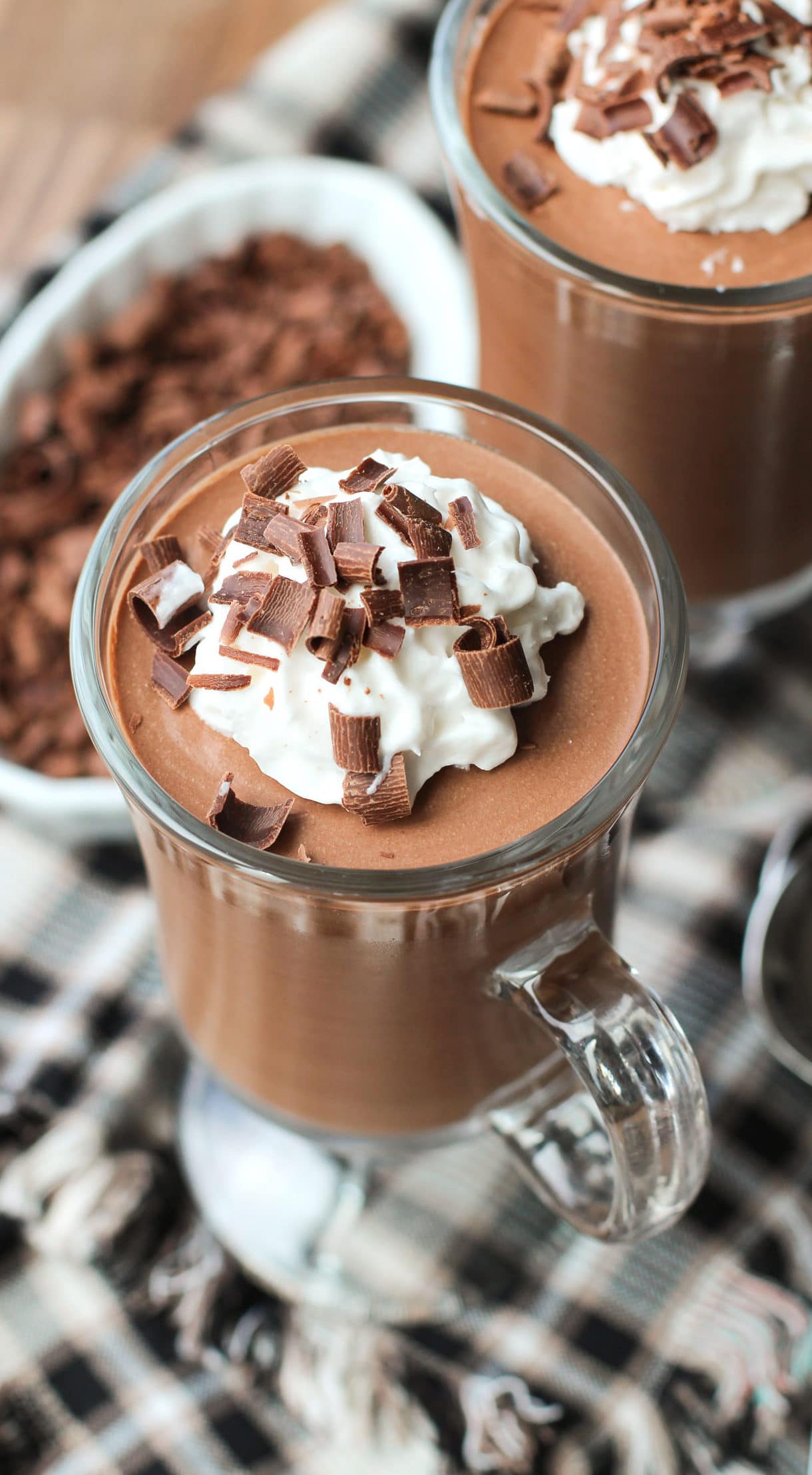 Healthy Mocha Mousse (low sugar, high protein, gluten free, eggless, vegan) - Healthy Dessert Recipes at Desserts with Benefits