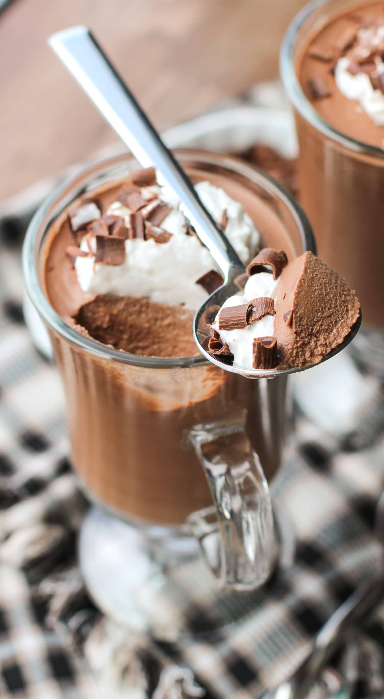 Healthy Mocha Mousse (low sugar, high protein, gluten free, eggless, vegan) - Healthy Dessert Recipes at Desserts with Benefits