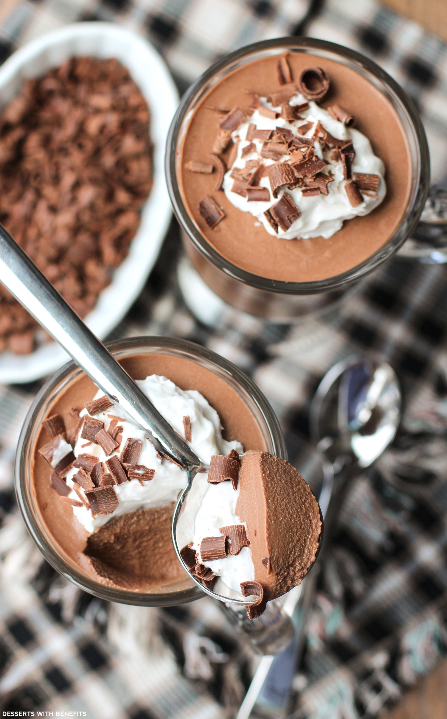 20 Healthy Desserts You Can Eat For Breakfast: 5) Healthy Mocha Mousse (low sugar, high protein, gluten free, eggless, vegan) - Healthy Dessert Recipes at Desserts with Benefits