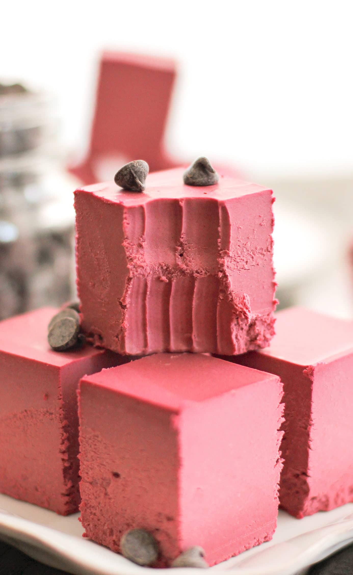 Healthy Raw Red Velvet Fudge (no bake, sugar free, low carb, gluten free, dairy free, vegan)