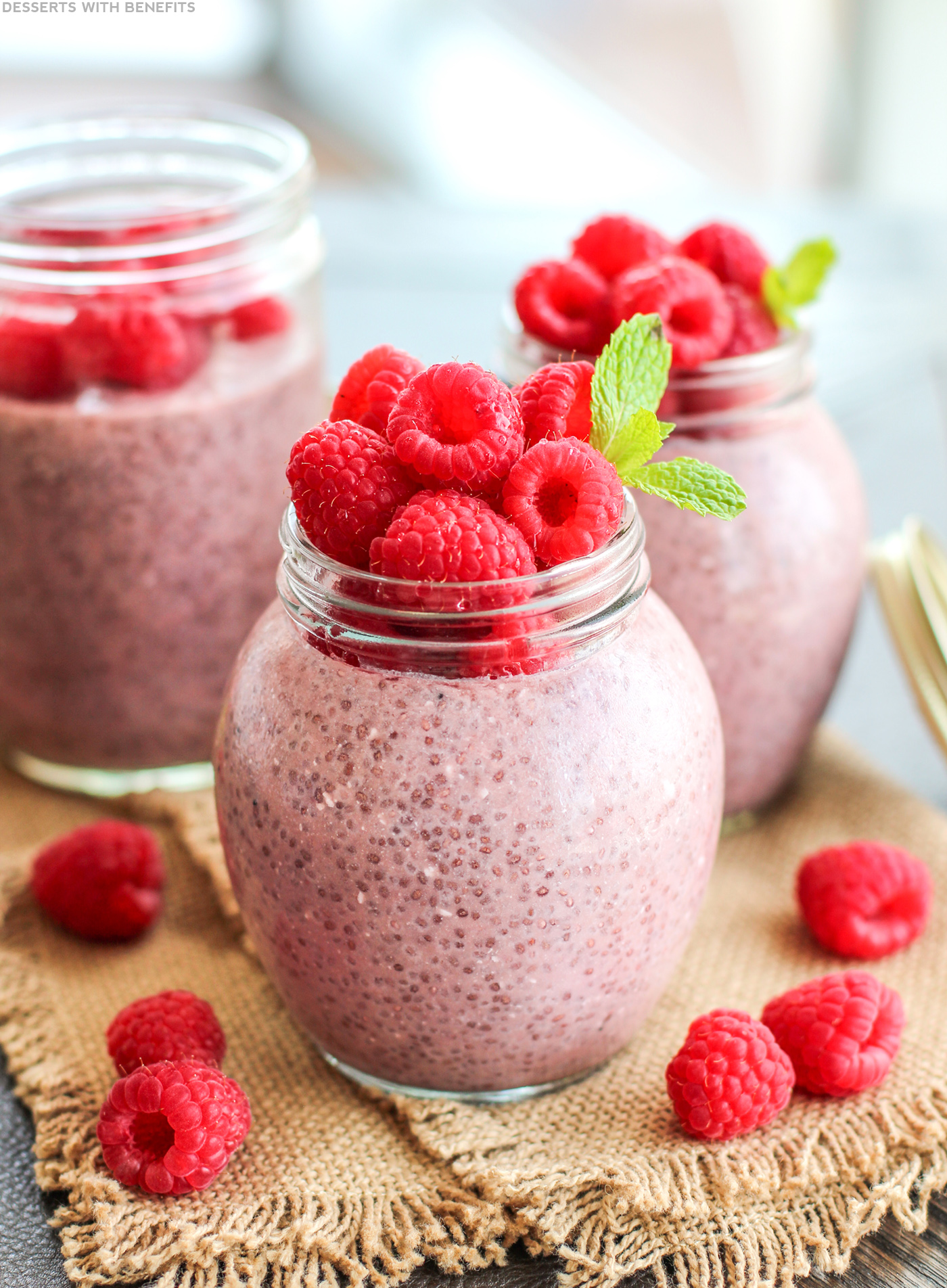 Easy and Healthy Raspberry Blood Orange Chia Seed Pudding Recipe