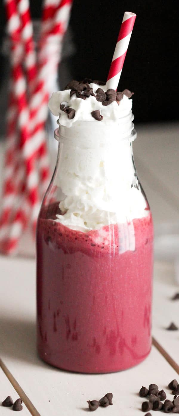 Healthy Red Velvet Smoothie Recipe Sugar Free High Protein Low Fat