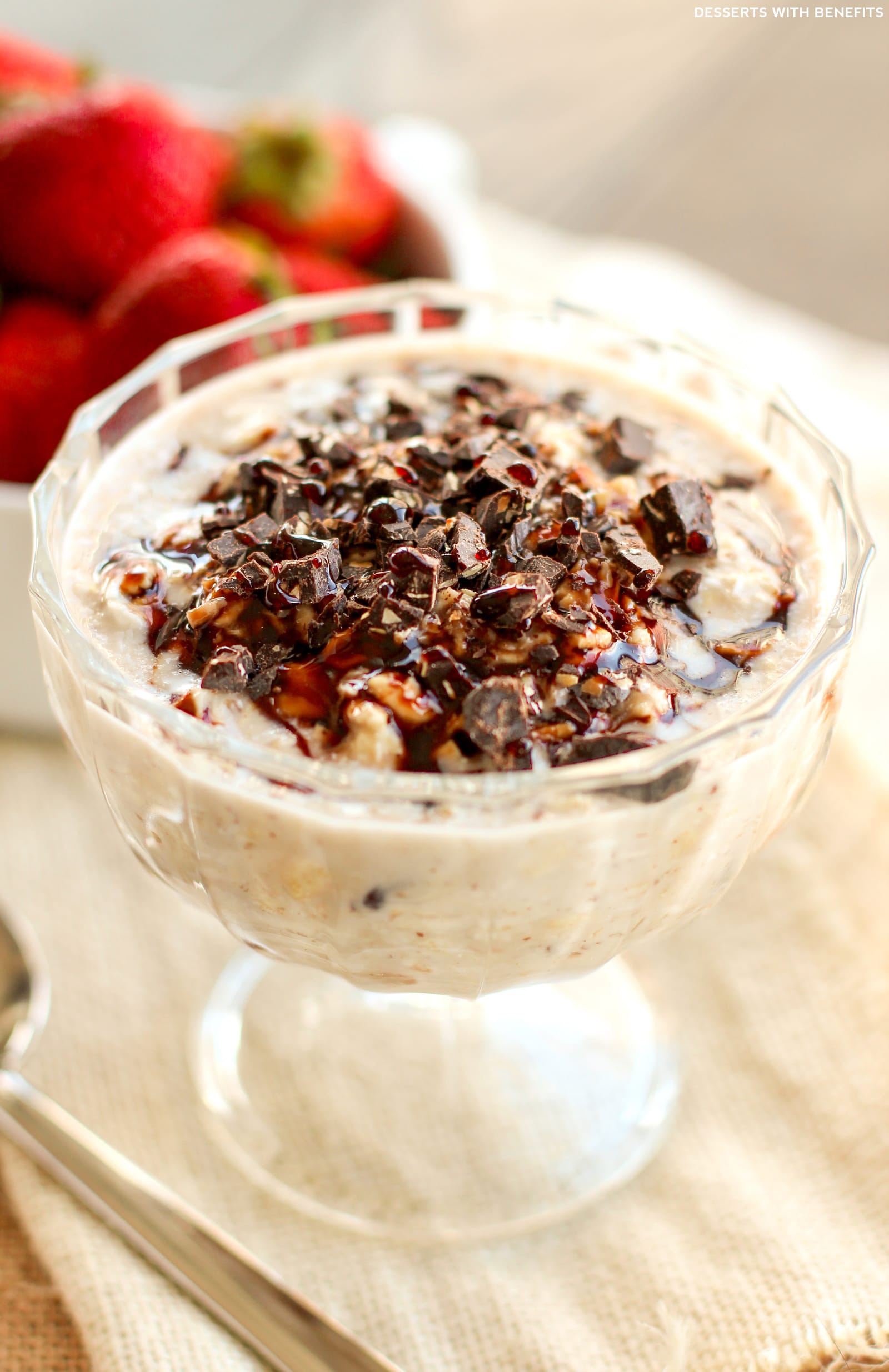 Healthy Samoas Overnight Dessert Oats Recipe  Gluten Free 