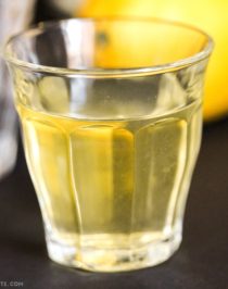 This Healthier Homemade Limoncello recipe is all natural (no artificial food coloring added), low calorie, refined sugar free, gluten free, and vegan, but you’d never know it! Healthy Dessert Recipes at Desserts with Benefits