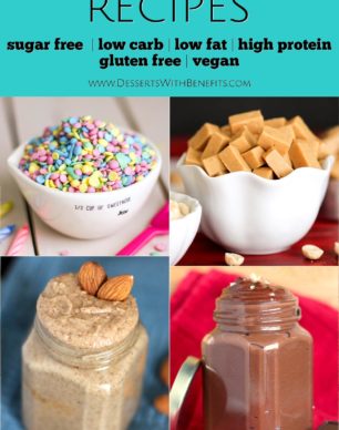 Here are 43 Healthy DIY Recipes that taste just as good as (or better than!) the originals. If you've ever wanted to make your favorite foods at home, and make them healthy while you're at it, then this post is written for YOU! We've got DIY Nut Butters, Rainbow Sprinkles, Nutella, Gummy Bears, Candy Bars (yes, seriously), DIY Protein Bars, and way more – Healthy Dessert Recipes at Desserts with Benefits