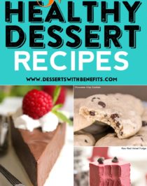 The best, most popular, and healthiest dessert recipes from the Desserts With Benefits Blog! These 52 healthy dessert recipes will keep you healthy and happy (not hangry) all year long - Healthy Dessert Recipes at Desserts with Benefits