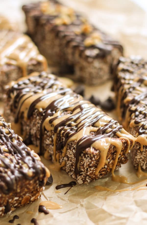 Healthy Back To School Recipe: Chocolate Peanut Butter Granola Bars