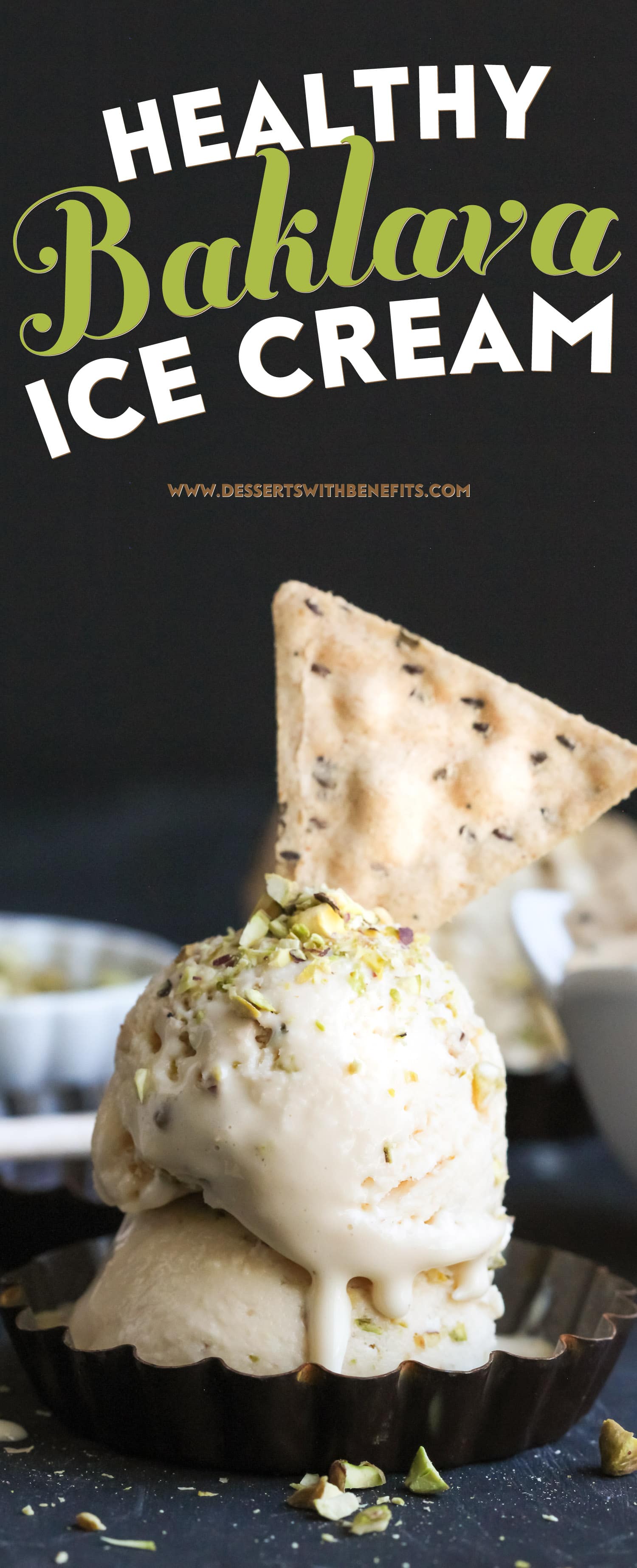 Healthy Baklava Ice Cream Recipe | Refined Sugar Free ...