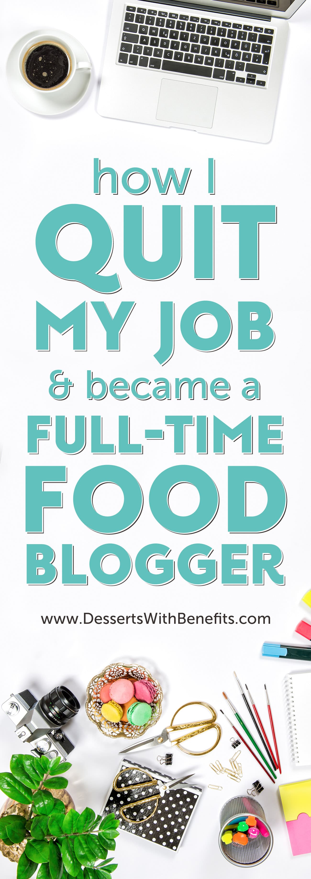 Full Time Blogging is a career? Oh yes. Here is the ULTIMATE guide to food blogging -- tools, resources, and helpful hints and tips that allowed me to quit my day job and turn my blog from a side hustle to my main hustle! Healthy Dessert Recipes at the Desserts With Benefits Blog (www.DessertsWithBenefits.com)
