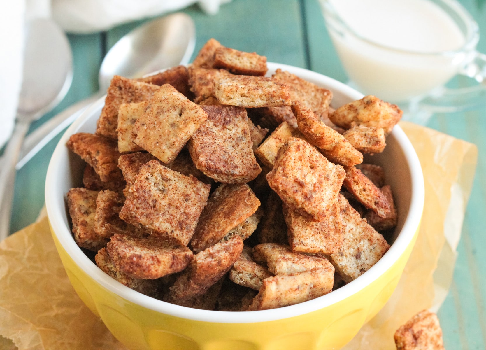 Healthy Homemade Cinnamon Toast Crunch Cereal Recipe Vegan 